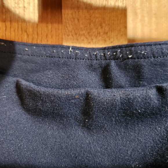 Lululemon Wunder Under Cropped Leggings Navy Blue Camo Size 6 - Picture 5 of 7